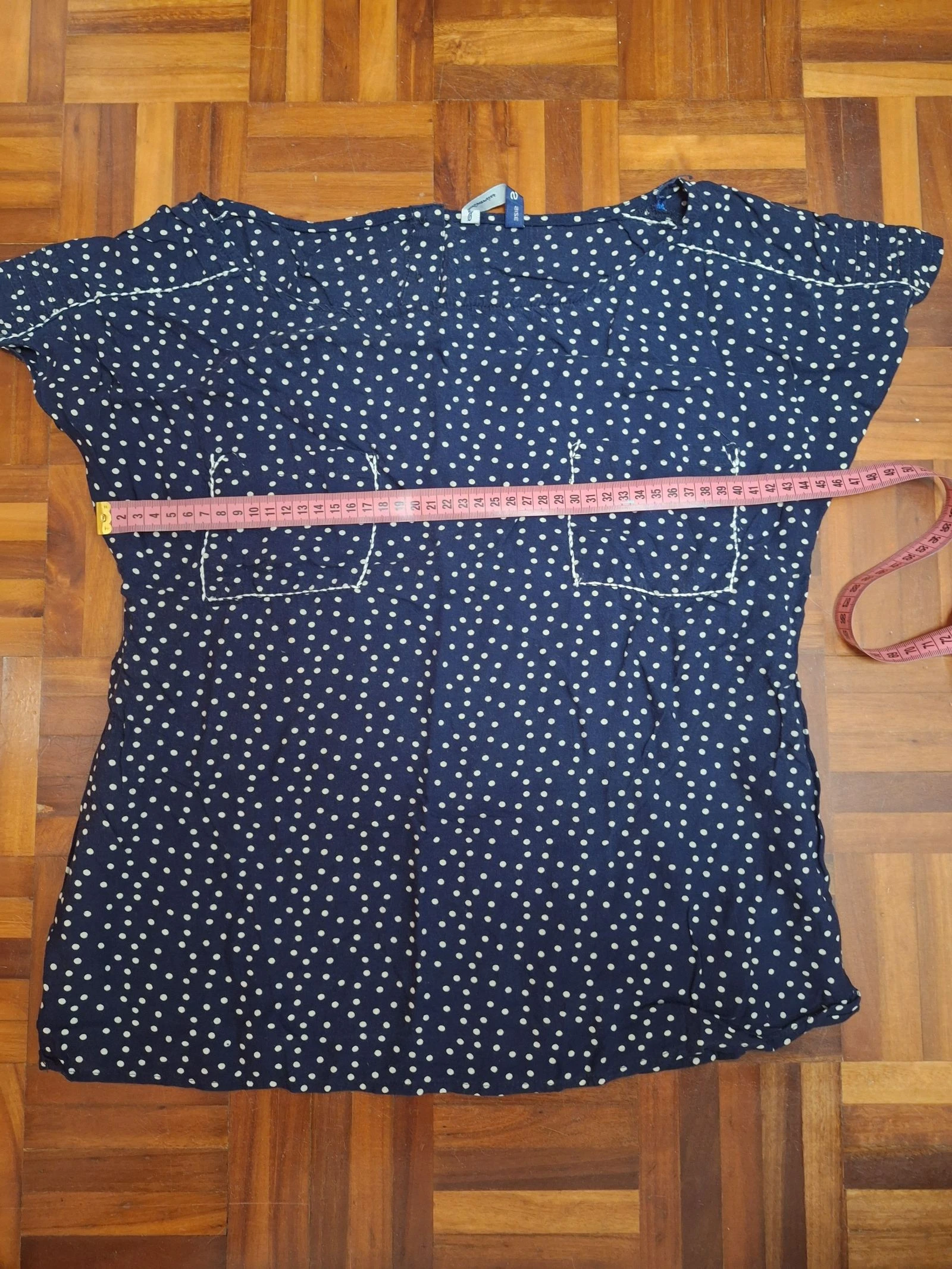Chemisier à pois bleu – photo 8